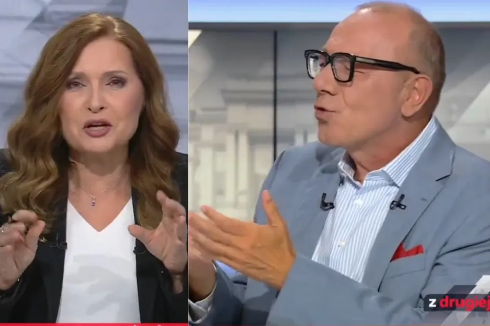 "Nie drzyj się!" Ostra awantura na wizji. Poszło na żywo