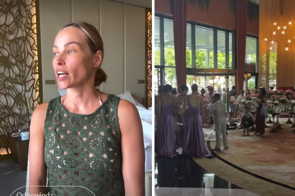 Weronika Książkiewicz w hotelu, gdzie ma odbyć się wesele Ronaldo. „Dwa piętra są wyłączone”