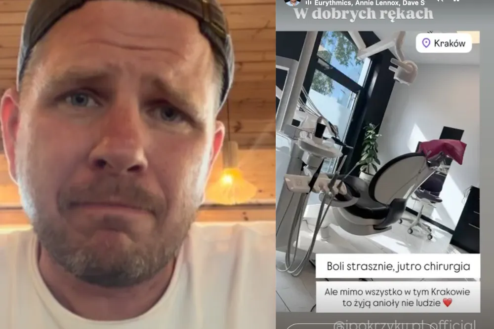 Chajzer znów u dentysty. "Boli strasznie, jutro chirurgia"