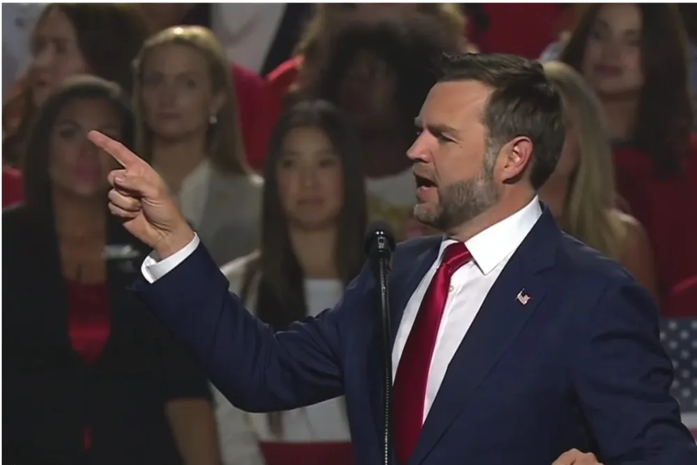 Mistrzowska riposta. J.D. Vance zmiażdżył lewicowego prowokatora