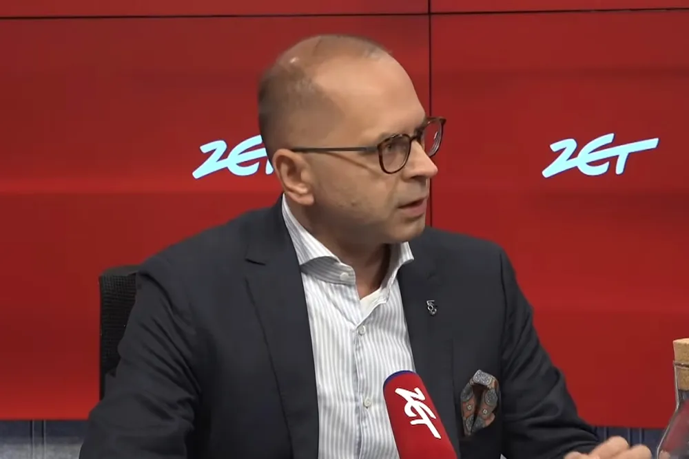 Żenujący atak Szczerby na antenie. Wpadł w furię, żeby bronić Tuska