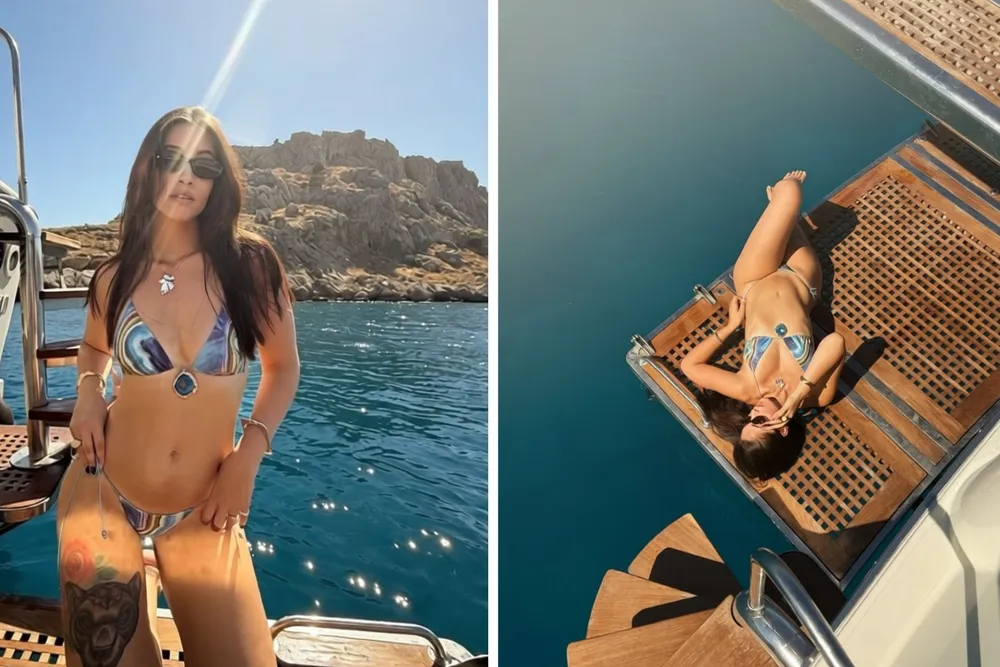 Żaklina Ta Dinh w odważnym bikini. Tak prezentuje się w Grecji na jachcie