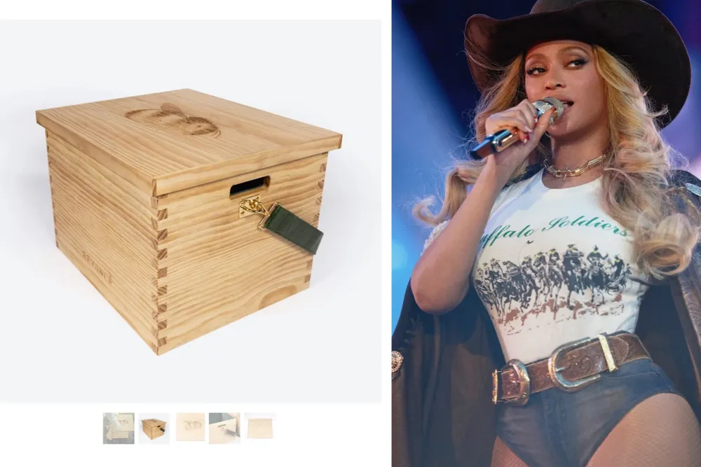 Beyoncé przegięła? 1000 dolarów za DREWNIANE PUDEŁKO