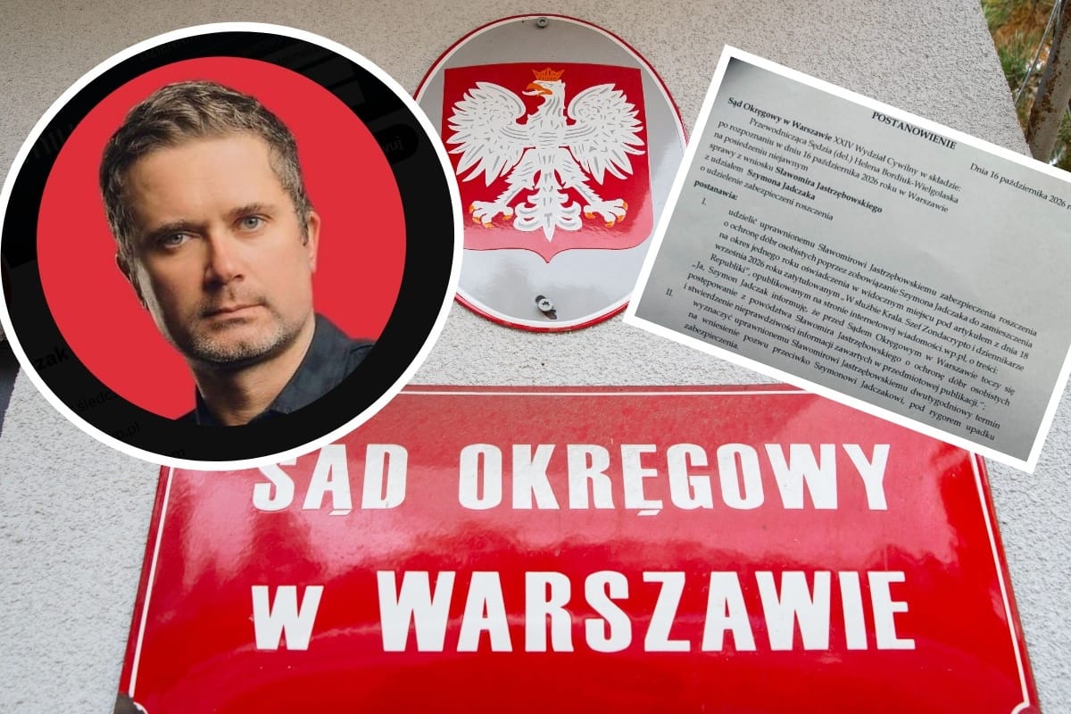 Artykuł Jadczaka z dopiskiem wskazanym przez sąd. Jastrzębowski: "Wkrótce pozwy i akty oskarżenia"
