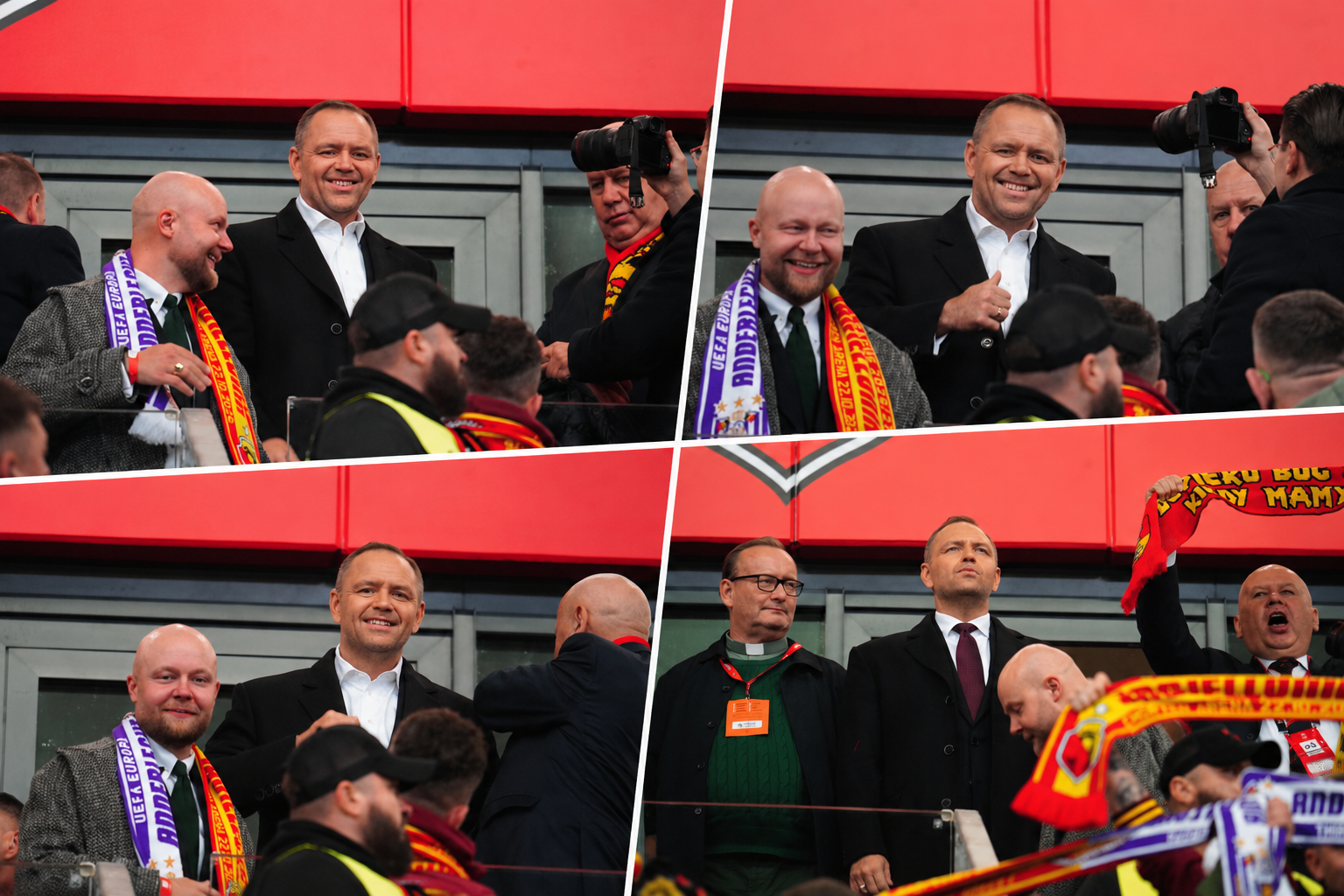 „Karol Nawrocki!” niosło się po stadionie w Białymstoku. Tak kibice przywitali prezydenta [WIDEO/FOTO]