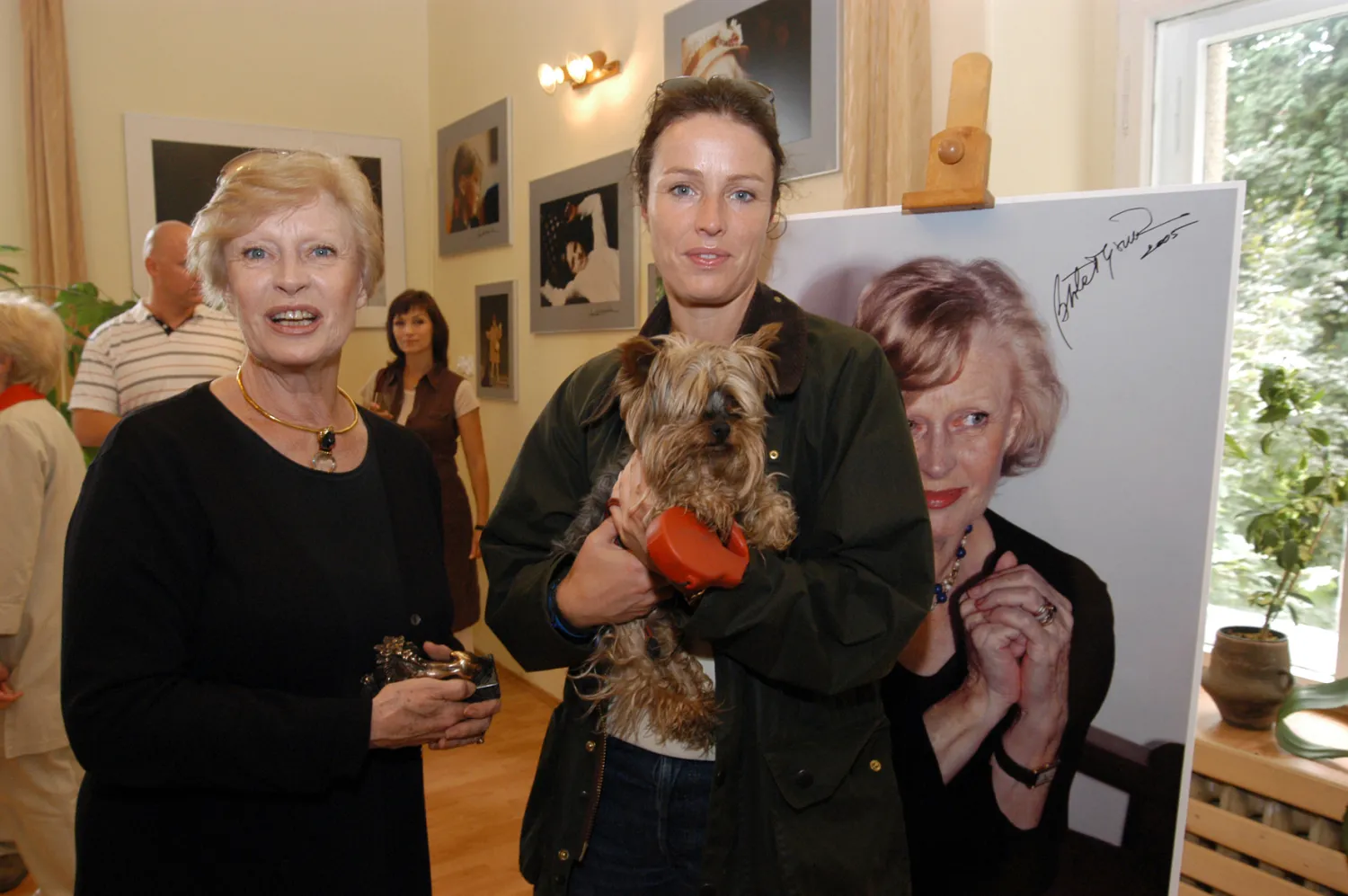 Karolina Wajda z Beatą Tyszkiewicz