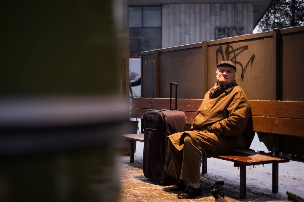 Zdzisław Wardejn na planie filmu "Koma"