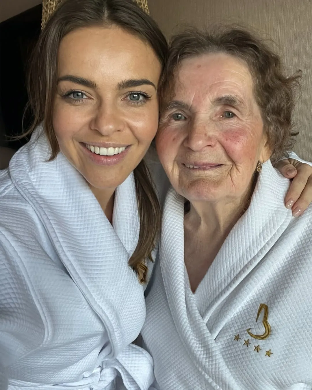 Edyta Herbuś i jej rodzina