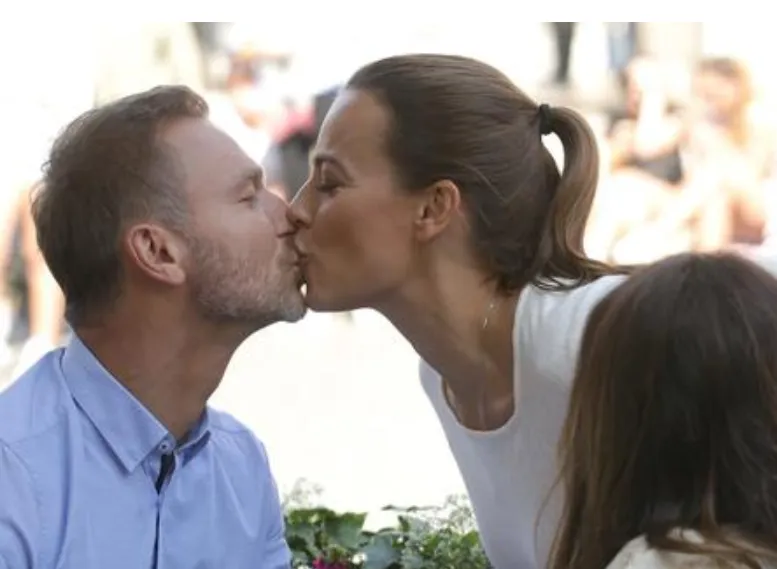 Wieczorek w "M jak miłość" z Anną Muchą