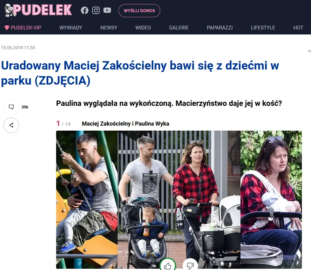 Byli bohaterami portali plotkarskich