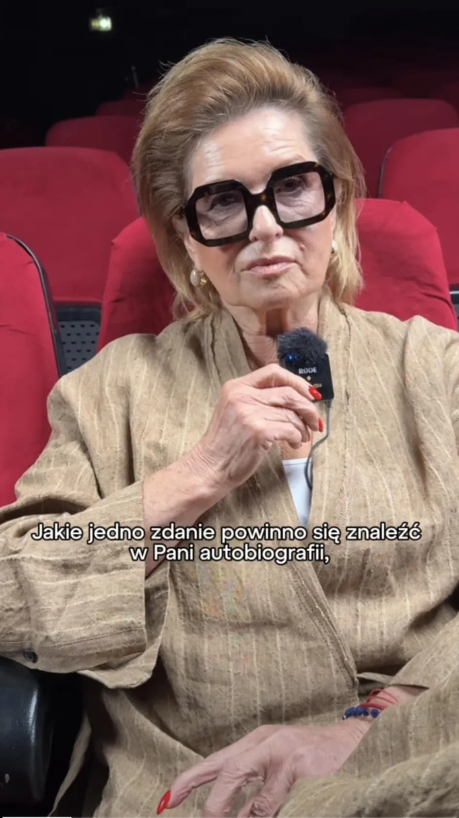 Ewa Kasprzyk i jej ręka