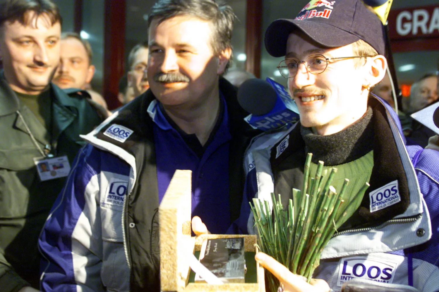 Apoloniusz Tajner  i Adam Małysz