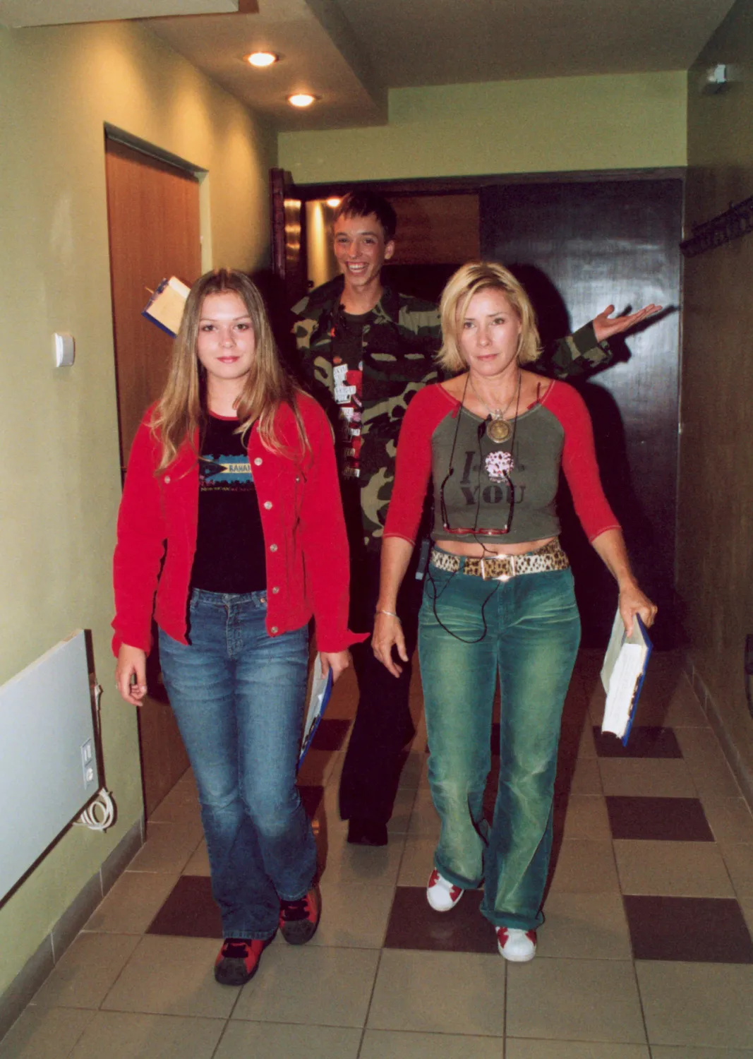Weronika z mamą