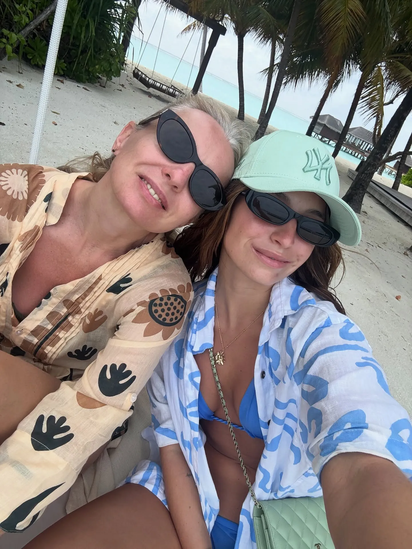 Julia Wieniawa z mamą