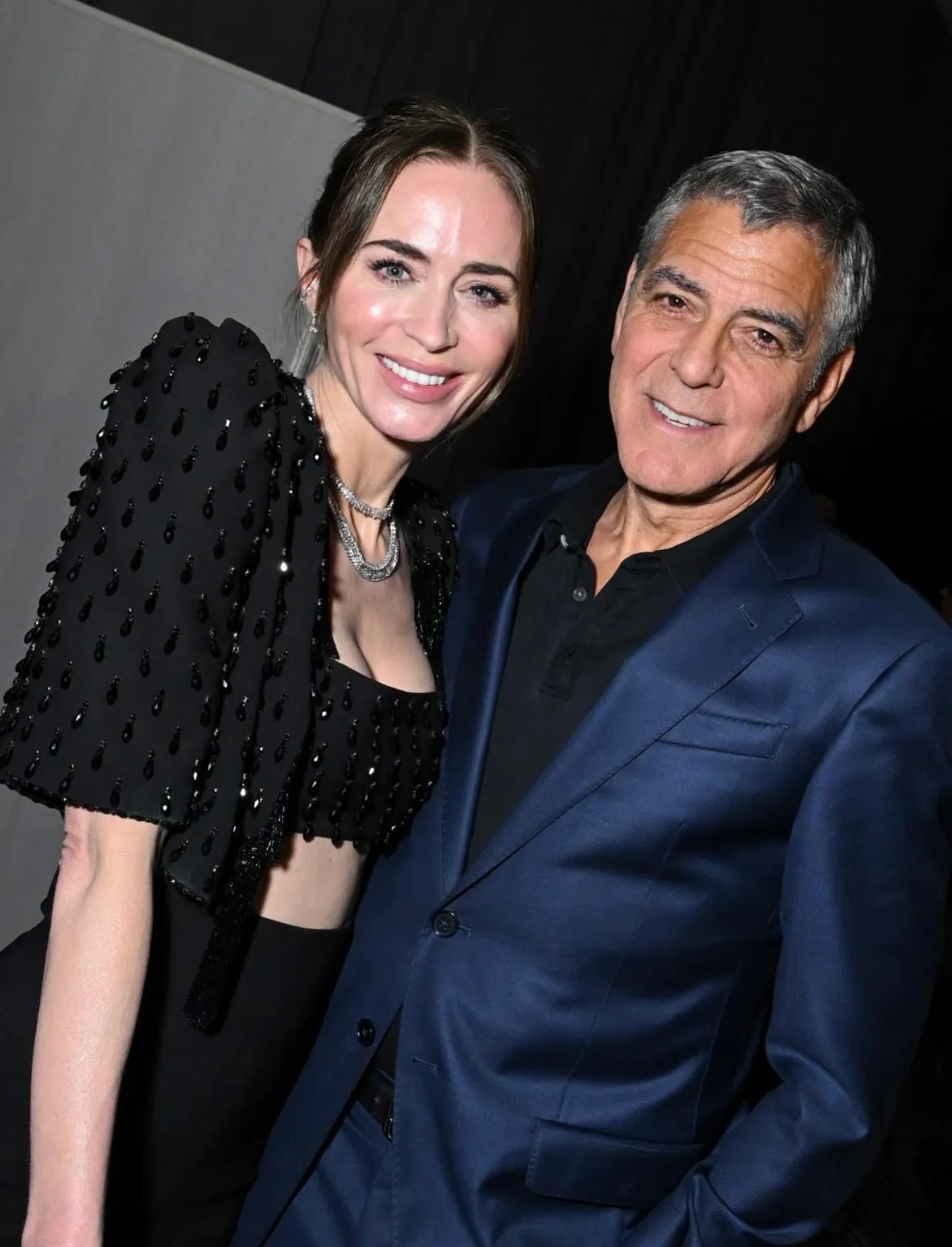 Emily Blunt i George Clooney