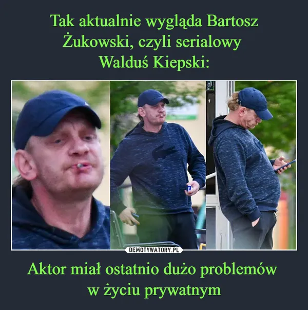 Żukowski stał się bohaterem portali