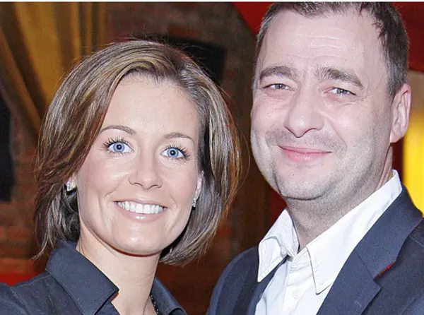 Małgorzata Rozenek i Jacek, jej były mąż