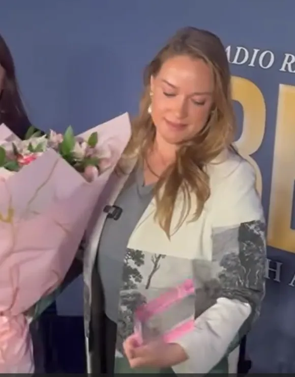 Alicja na spotaniu w Nowym Jorku