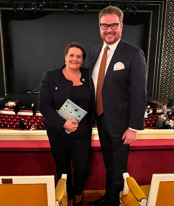 Jan Lubomirski-Lanckoroński i Helena Mańkowska
