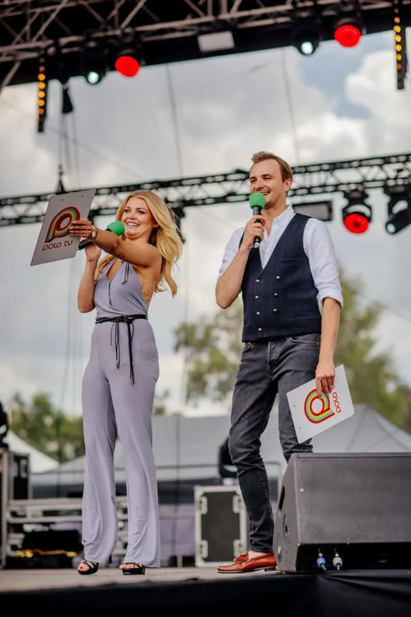 Edyta jest prezenterką Polo TV