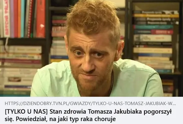 Tomek walczył z ciężka odmianą raka