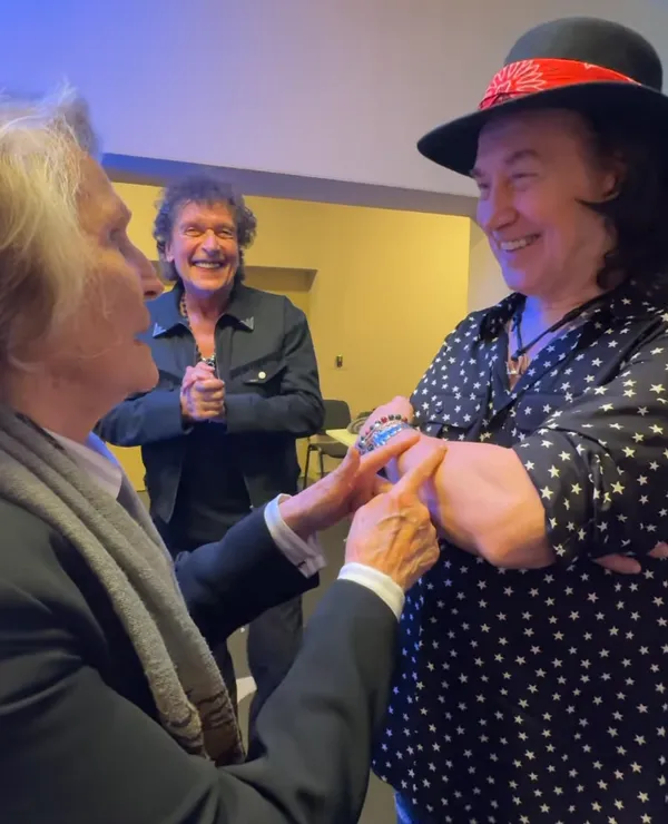 Irena Santor na koncercie Lady Pank