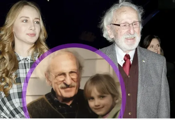 Alicja Pieczka z dziadkiem
