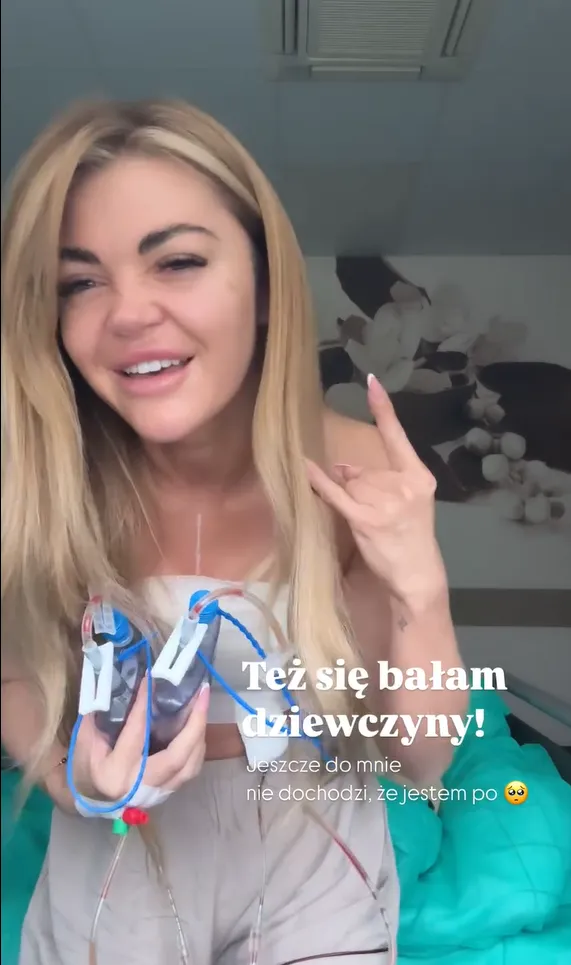 Edyta relacjonowała wszystko w necie