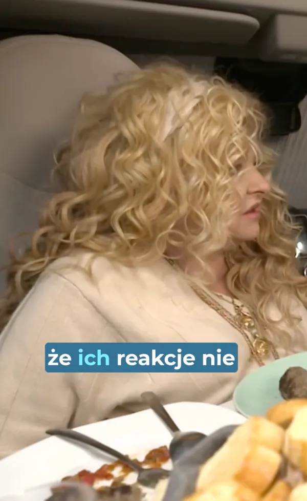 Magda Gessler na planie "Kuchennych Rewolucji"