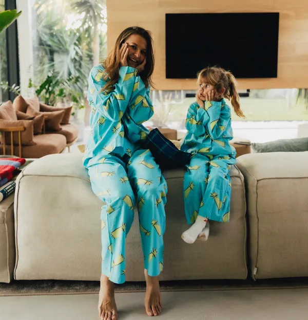 Anna Lewandowska z córką