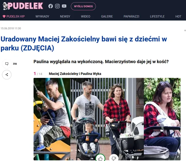 Byli bohaterami portali plotkarskich