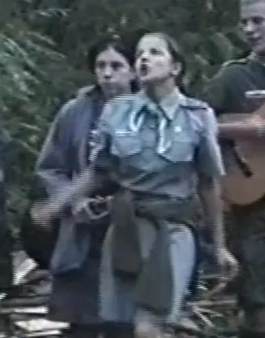 Jabłczyńska jako harcerka