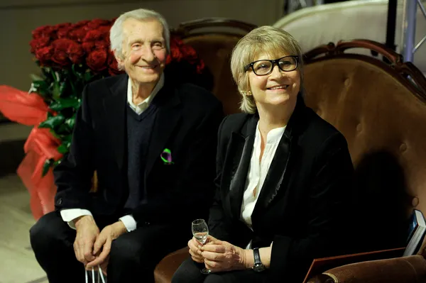 Andrzej Kopiczyński z ostatnią żoną