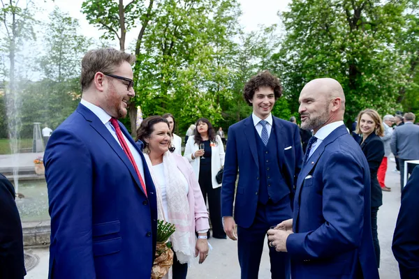 Książe Jan Lubomirski z żoną Heleną, syn Dominiki Kulczyk i Rafał Brzoska