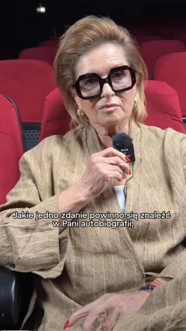 Ewa Kasprzyk i jej ręka