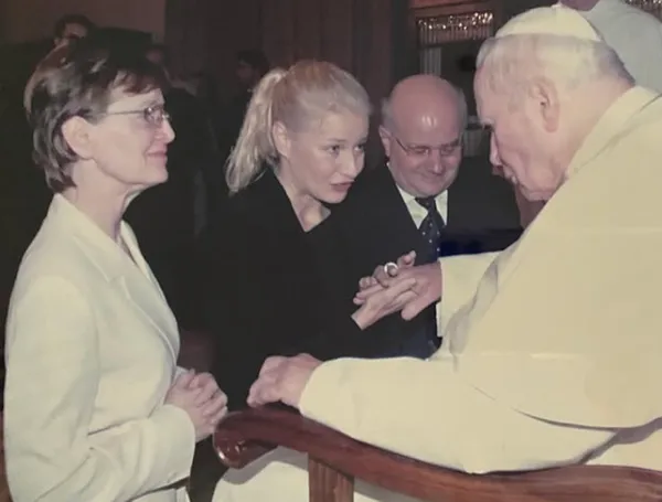 Rodzina Kożuchowskich w Watykanie