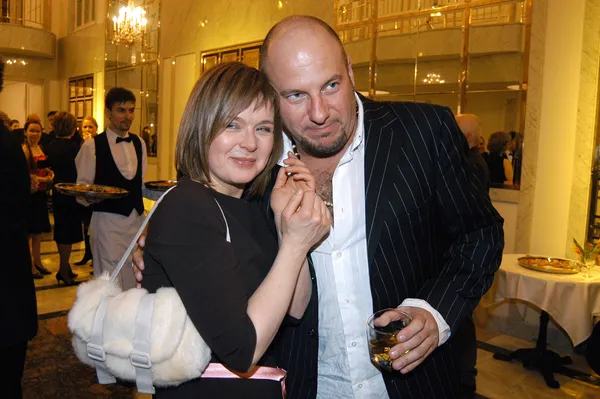 Edyta i jej przyjaciel Wojciech Gąsowski