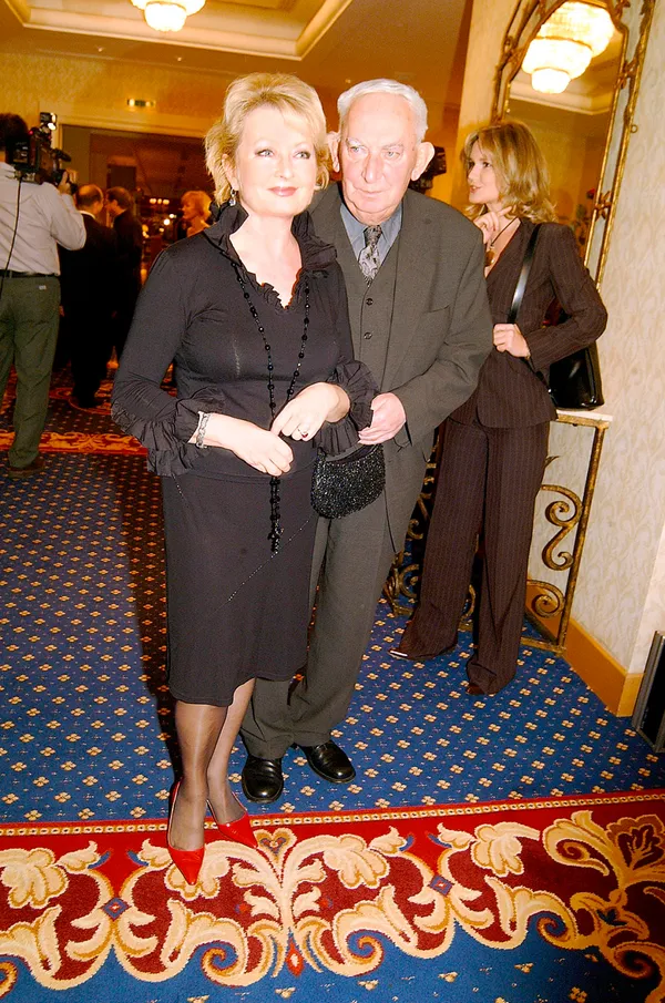 Gustaw Holoubek i Magdalena Zawadzka