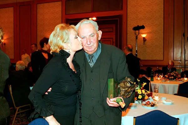 Gustaw Holoubek i Magdalena Zawadzka