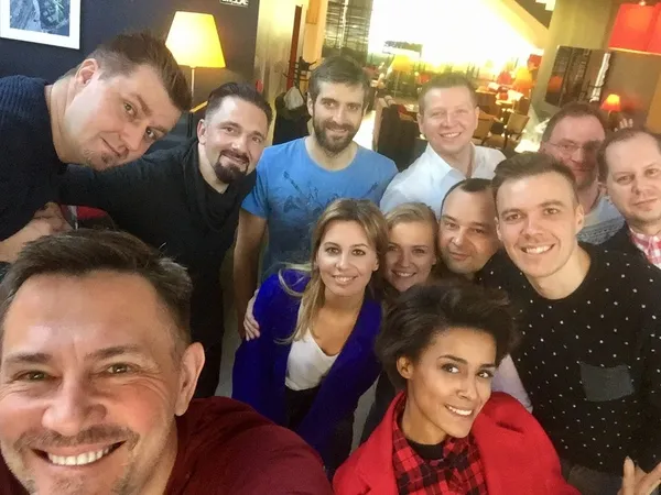 Wśród gwiazd Polsatu wiele lat temu