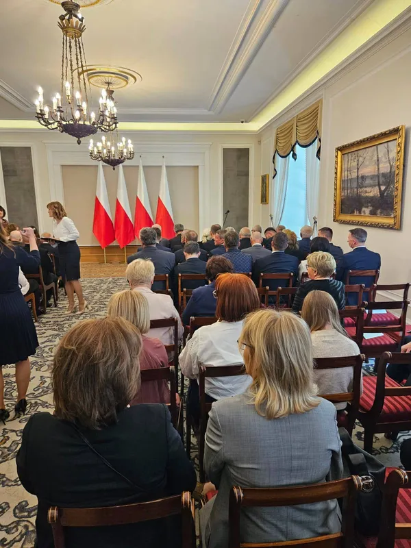 Tuz przed uroczystością