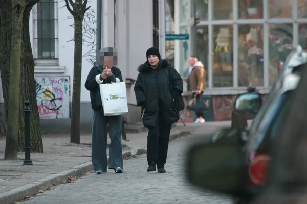 Potem spacer z koleżnką
