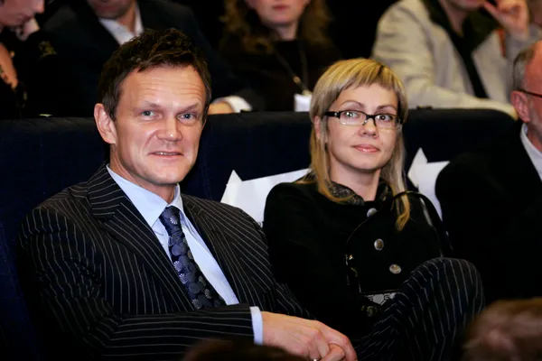 Weronika Marczuk i Cezary Pazura