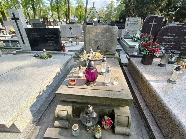 Stary  Cmentarz przy ul. Ogrodowej w Łodzi. 