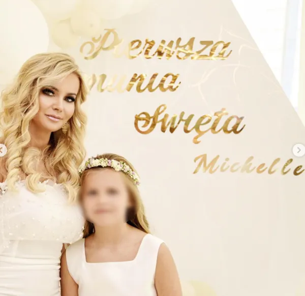 Monika Chwajoł i córka