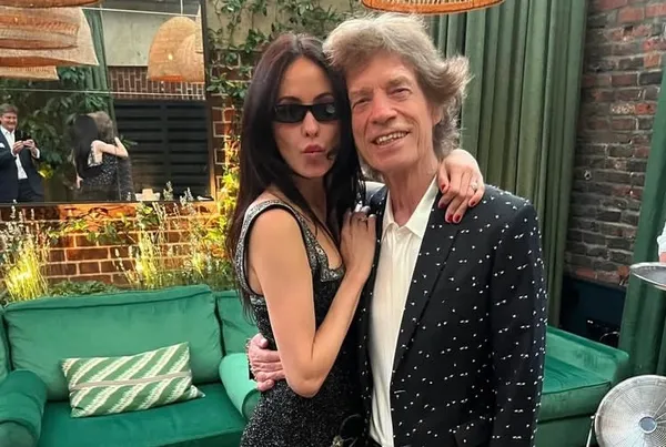 Mick Jagger z narzeczoną Melanią Hamrick 2025 rok