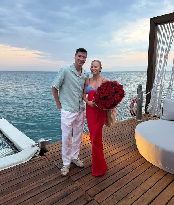 Anna i Robert Lewandowscy