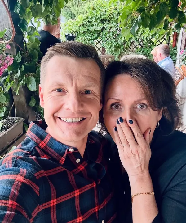 Rafał Mroczek i Małgorzata Pieńkowską