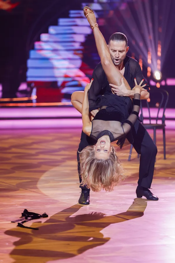Agnieszka Kaczorowska i Marcin Rogacewicz w Tańcu z Gwiazdami