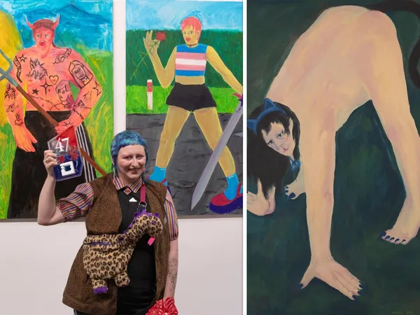 Czy to żart? Oto "osoba artystyczna", której prace wygrały konkurs finansowany przez resort kultury. ZDJĘCIA